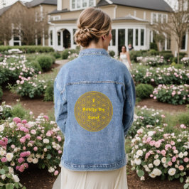 Trendy Plezier Casual - Circle of Life Denim Jacket