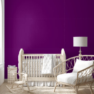 Trendy Plum Paarse effen kleur elegant Behang