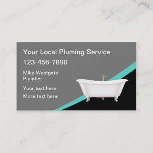 Trendy Plumbing Service Visitekaartjes