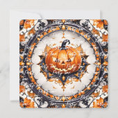 Trendy pompoen Halloween herfst Collectie Kaart (Voorkant)