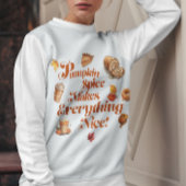 Trendy pompoenkruid maakt alles mooi trui