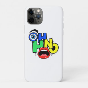 Trendy Pop Art Brutaal Lippen Case-Mate iPhone Case