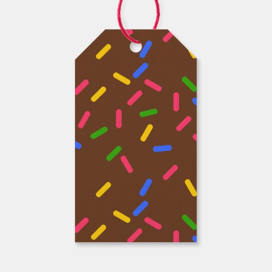 Trendy Popsicle Summer Birthday Party Dank je Cadeaulabel (Achterkant)