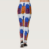 Trendy Populair Big City Life Leggings (Achterkant)