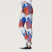 Trendy Populair Big City Life Leggings (Links)