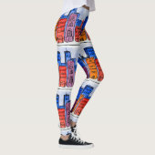 Trendy Populair Big City Life Leggings (Rechts)