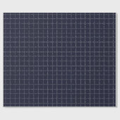 Trendy 'Positief' patroon, grid check. Cadeaupapier (Vlak)