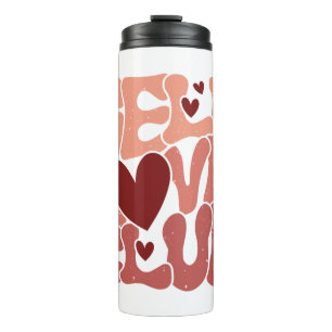 Trendy Positieve Bevestiging Esthetisch Citaat Thermosbeker