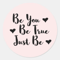 Trendy positieve quote om jezelf te zijn