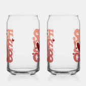 Trendy Positive Affirmation Aesthetic Quote Blikvorm Glas (Links)