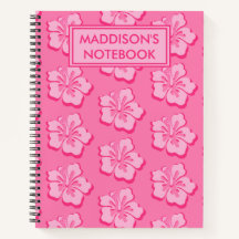 Trendy Preppy Tropische Bloemige Schoolvak 