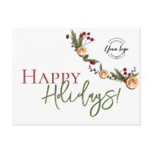 Trendy Prettige feestdagen Sinaasappels met aangep