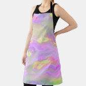 Trendy pretty colorful abstract waves schort (Insitu)