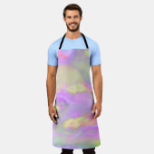Trendy pretty colorful abstract waves schort (Gedragen)