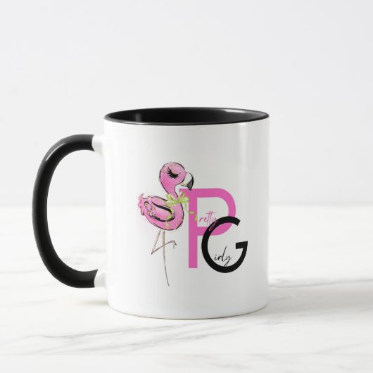 Trendy Pretty Girly Fashion Decor Cadeaus Flamingo Mok (Links)