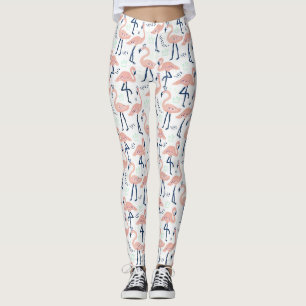 Trendy Princess Flamingo patroon Leggings