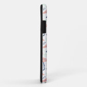 Trendy Princess Flamingo patroon Monogram Case-Mate iPhone Case (Achterkant/rechts)