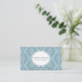 Trendy Professional Interior Designer Visitekaartje (Staand voorkant)