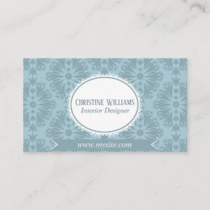 Trendy Professional Interior Designer Visitekaartje