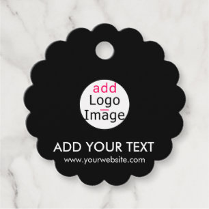 Trendy Professional Modern Business Custom Merk Bedankjes Labels