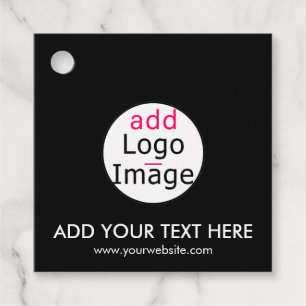 Trendy Professional Modern Business Custom Merk Bedankjes Labels