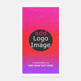 Trendy Professional Party  Magenta Servet