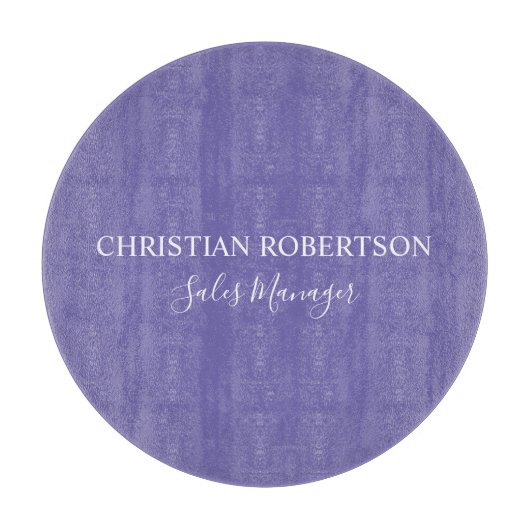 Trendy professionele chique maagdenpalmkleur Moder Snijplank (Voorkant)