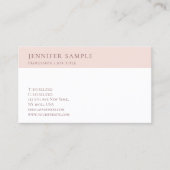 Trendy Professionele Moderne Slanke Sjabloon  Visitekaartje (Voorkant)