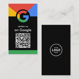 Trendy professionele scan om Google QR-code te beo Visitekaartje