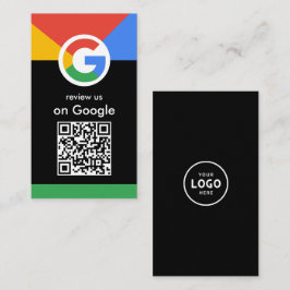 Trendy professionele scan om Google QR-code te beo Visitekaartje