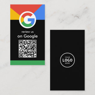 Trendy professionele scan om Google QR-code te beo Visitekaartje