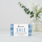 Trendy professionele zakelijke promotionele Kaart (Staand voorkant)