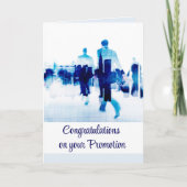 Trendy, promotie felicitatieskaart  kaart (Voorkant)