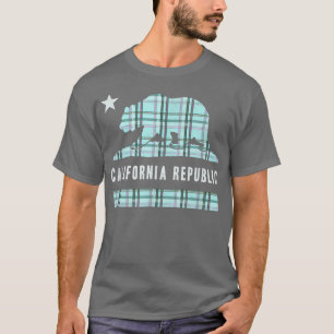 Trendy Pset California Republic Beer Flag T-shirt