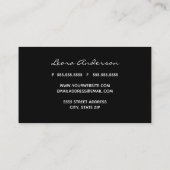 Trendy Pset en Tweed Visitekaartje (Achterkant)