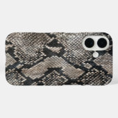 Trendy Python Snake Skin - Rich Elegant Mode Case-Mate iPhone Case (Achterkant (horizontaal))