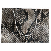 Trendy Python Snake Skin - Rich Elegant Mode Groot Cadeauzakje (Achterkant)
