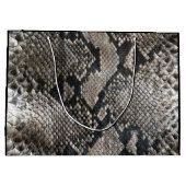 Trendy Python Snake Skin - Rich Elegant Mode Groot Cadeauzakje (Achterkant)
