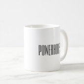 Trendy Quote Twee-Tone Koffie Mok (Voorkant rechts)