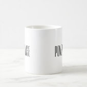 Trendy Quote Twee-Tone Koffie Mok (Center)