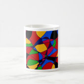 Trendy Rainbow Abstract Art cadeau accessoires Koffiemok (Center)