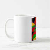 Trendy Rainbow Abstract Art cadeau accessoires Koffiemok (Links)