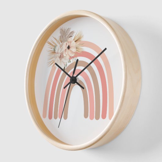 Trendy Rainbow Boho Roze gedroogde bloemen (Hoek)