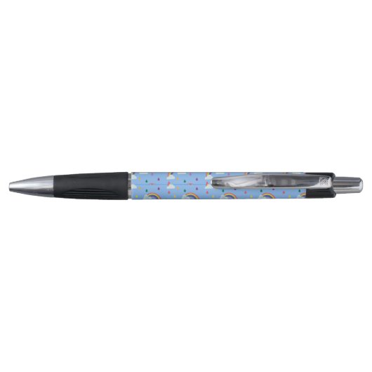 Trendy Rainbow Sky Pattern gepersonaliseerd Pen (Achterkant)