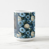 Trendy Ranunculus Bloem Geschenk Voor Hem Afstuder Magische Mok (Midden)