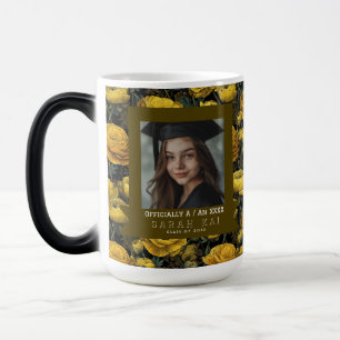 Trendy Ranunculus-patroon Cadeau voor hem Afstuder Magische Mok