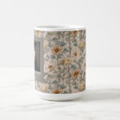Trendy Ranunculus Patroon Universiteit Afstuderen Magische Mok (Midden)