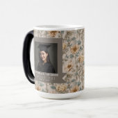 Trendy Ranunculus Patroon Universiteit Afstuderen Magische Mok (Voorkant links)