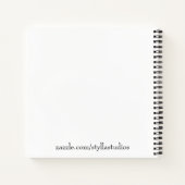 Trendy Recipe Book, Sketch Journal Books Notitieboek (Achterkant)