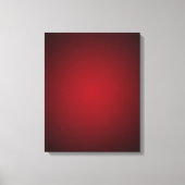 Trendy Red-Black Grainy Vignette Canvas Afdruk (Voorkant)